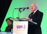 President Michael D Higgins