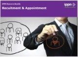 Recruitment & Appointment - Teacher